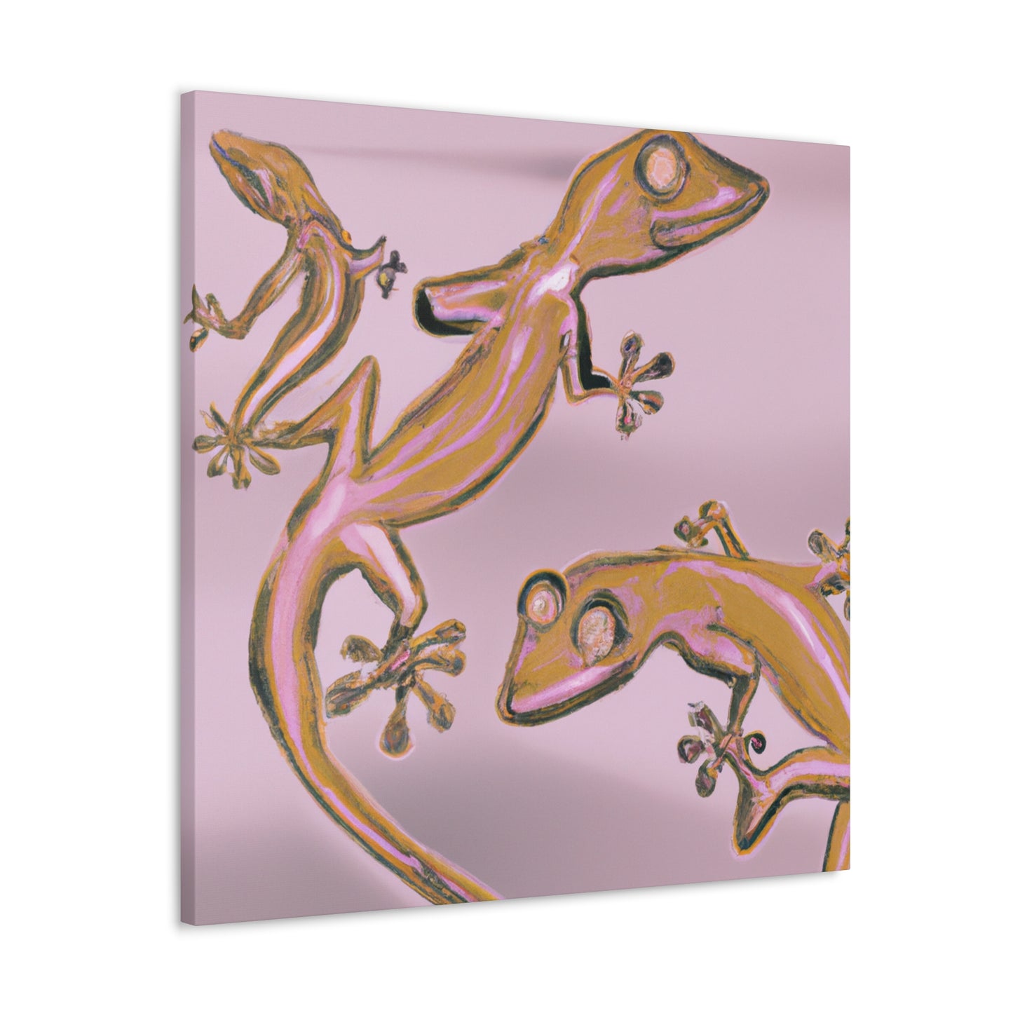 Gecko's Surreal Dream - Canvas