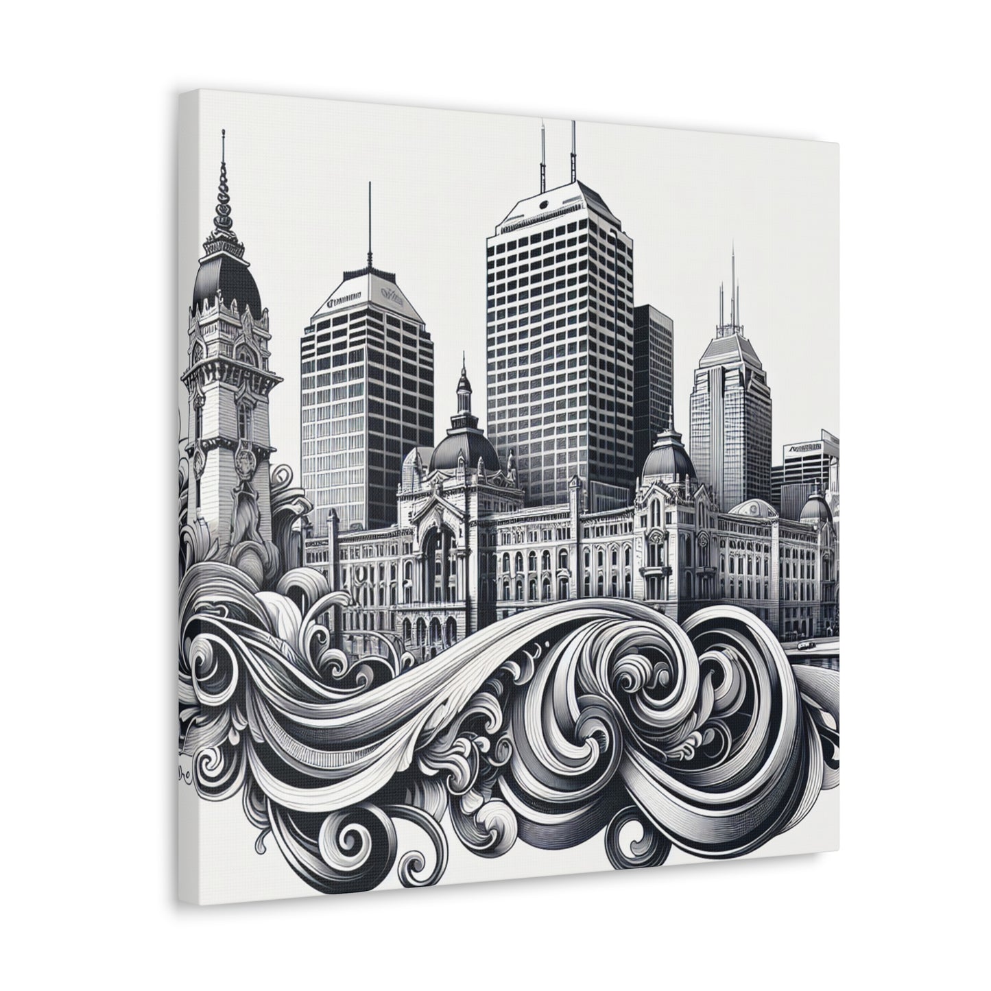 "Indy's Renaissance Splendor" - Canvas