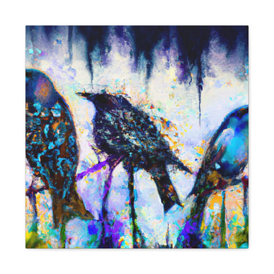 "Our Feathered Friends" - Canvas