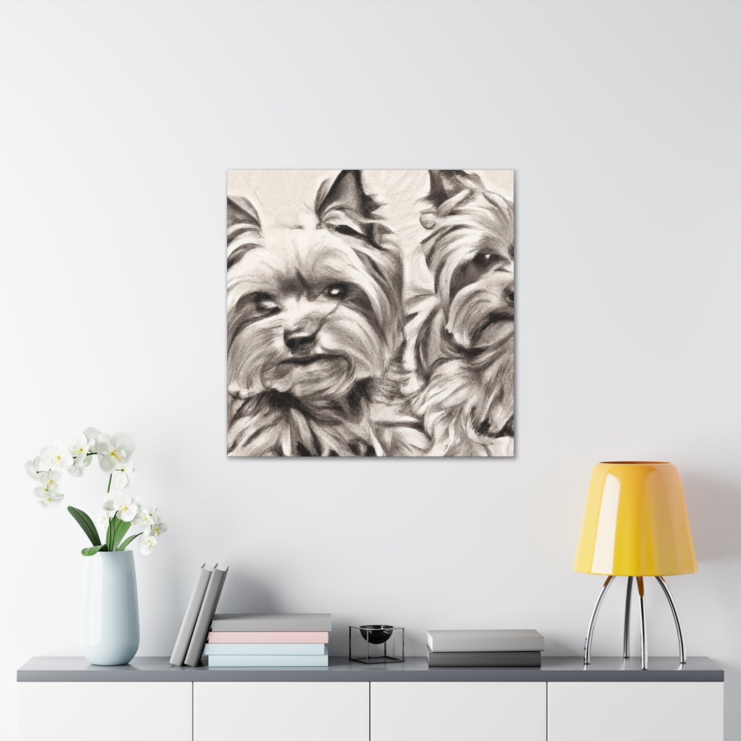 Yorkshire Terrier Majesty - Canvas