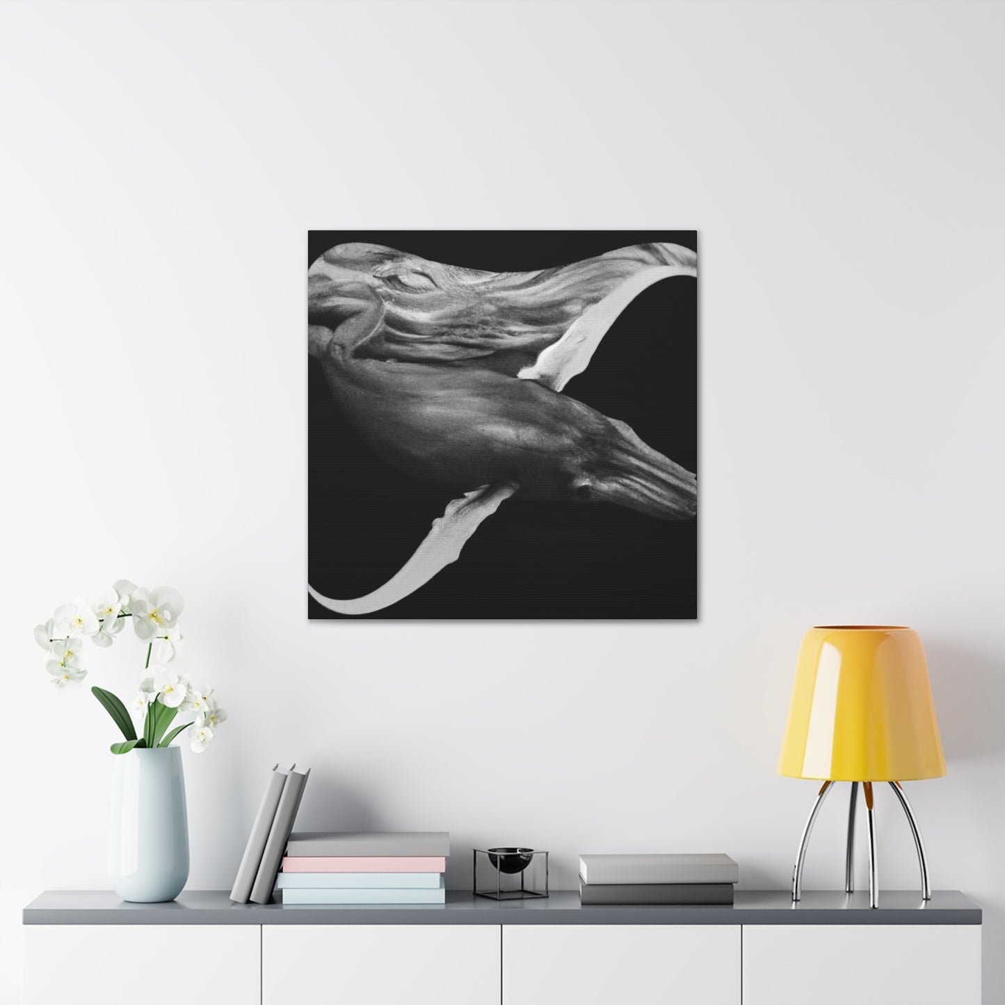 "Humpback Whale Symphony" - Canvas