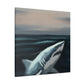 Great White Mystery. - Canvas