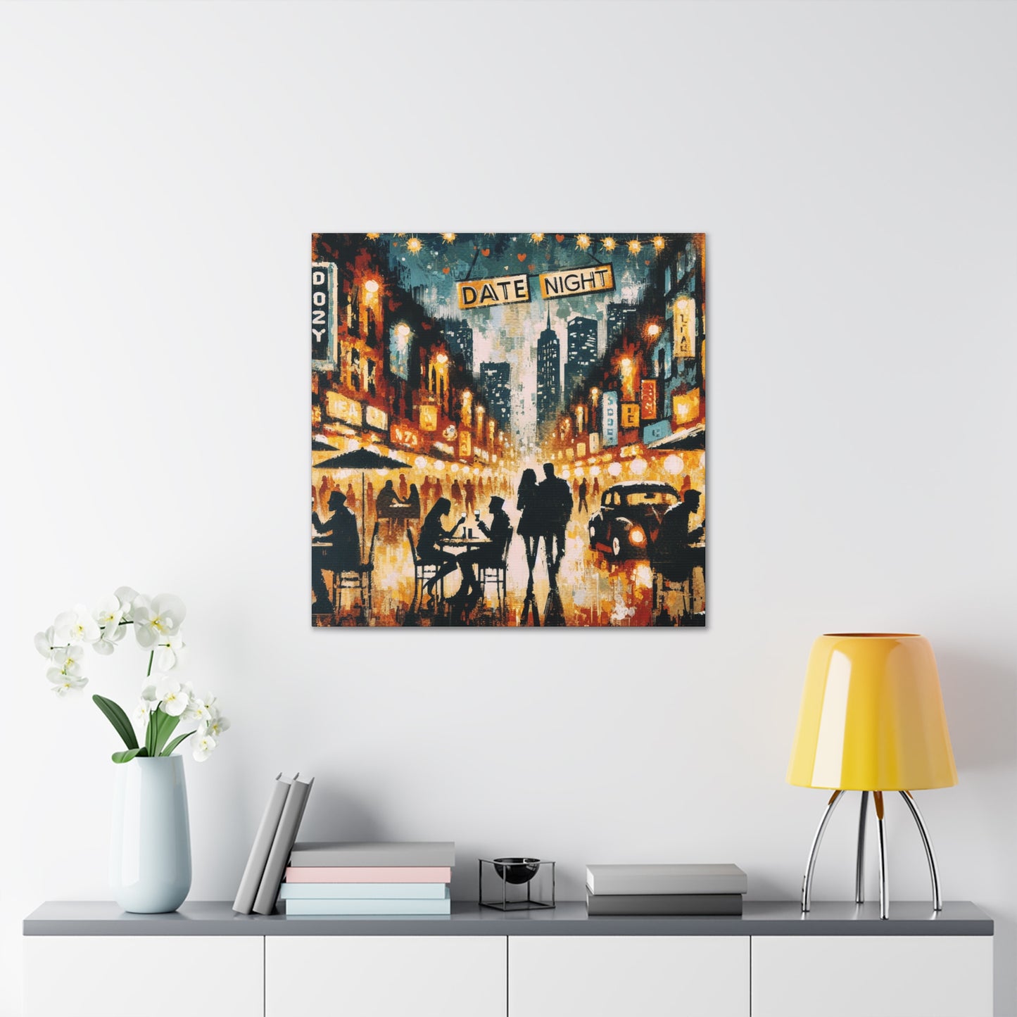 Starry Vantage Nights - Canvas