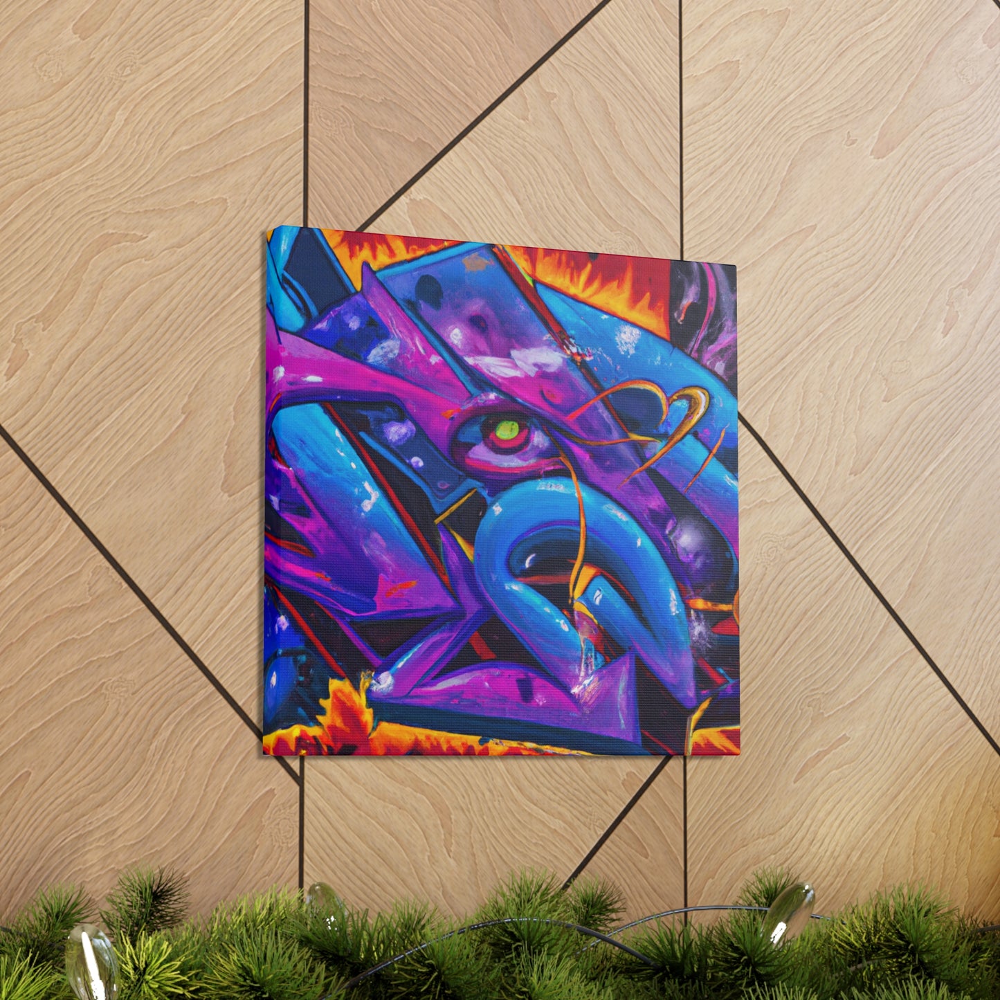 Sculptural Urban Expression - Canvas