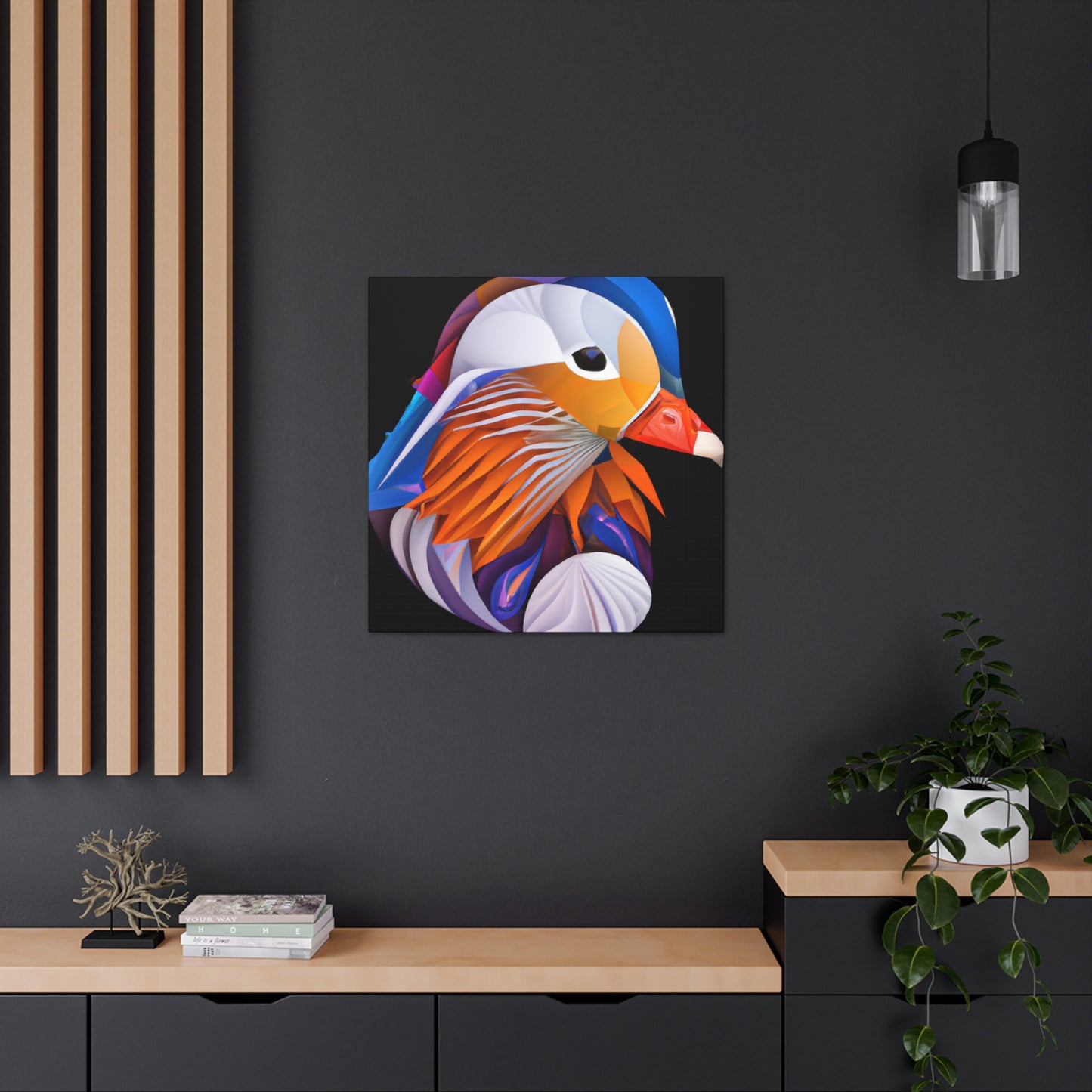 "A Mandarin Reflection" - Canvas