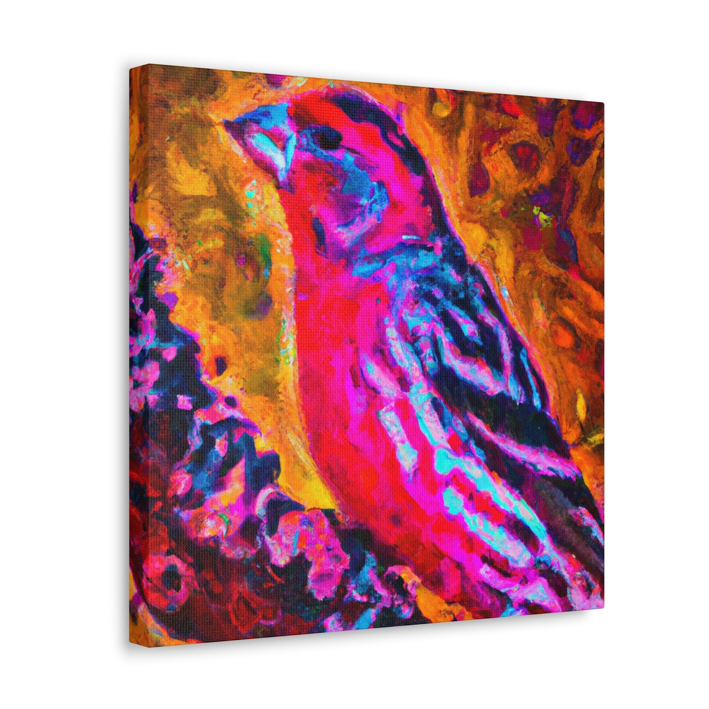 Finch in Morning Light - Canvas