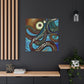 Octopus in The Sea - Canvas