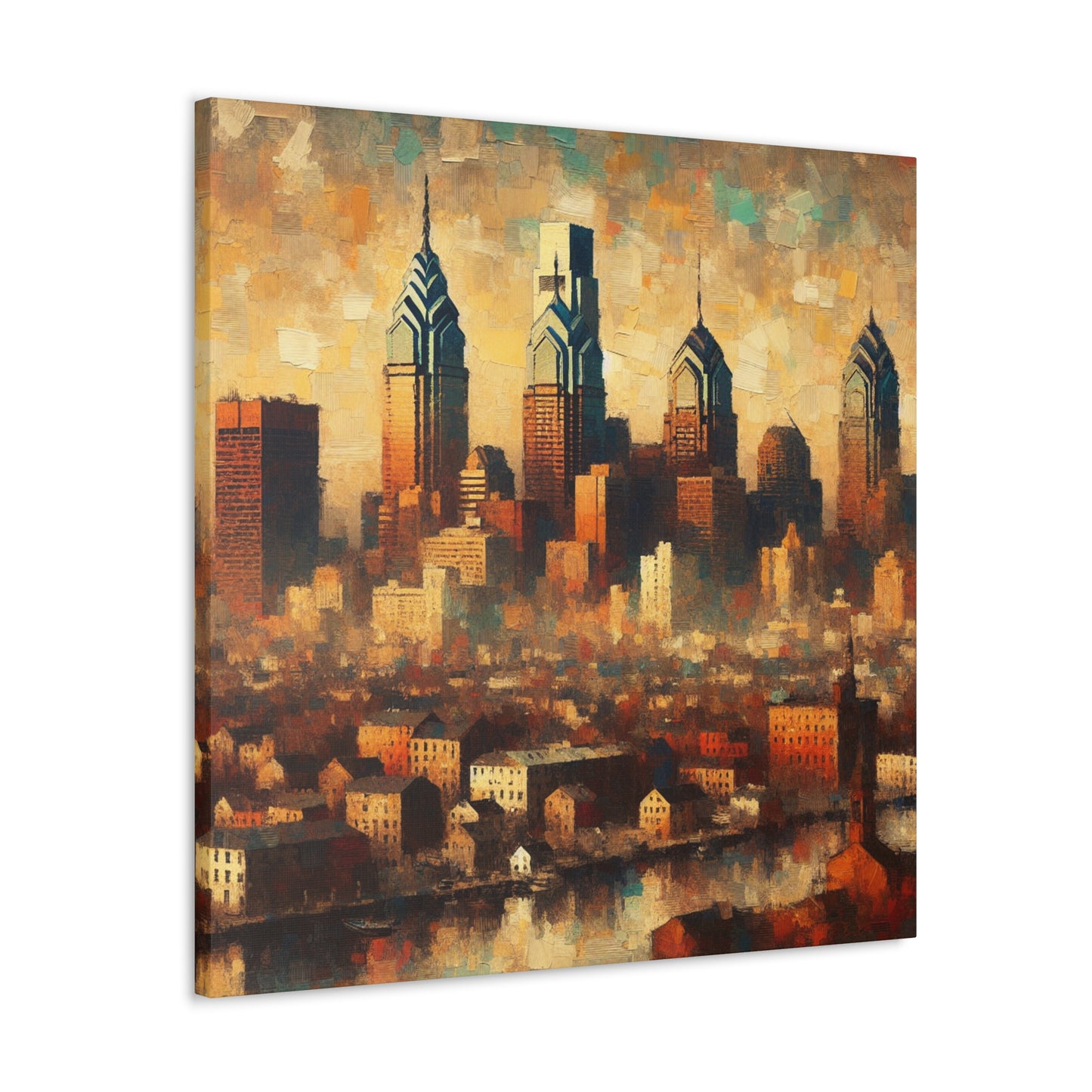 "Pennsylvania's Urban Harmonies" - Canvas