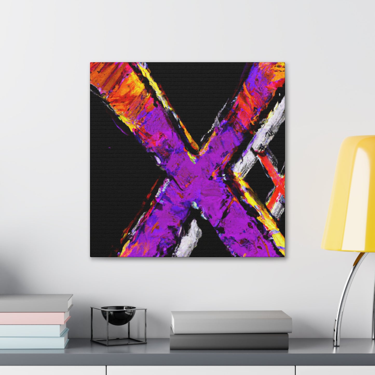 "X Awaits Dreamers" - Canvas