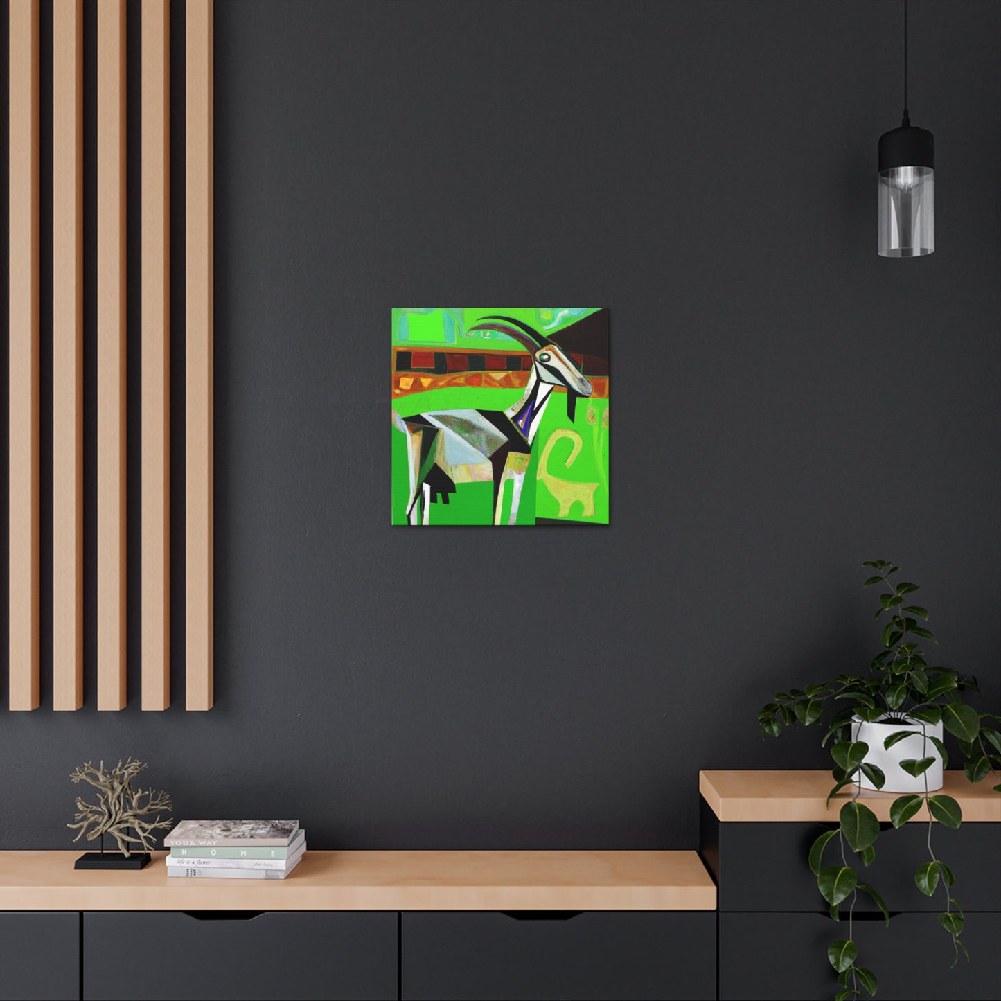 Goat of Art Deco - Canvas