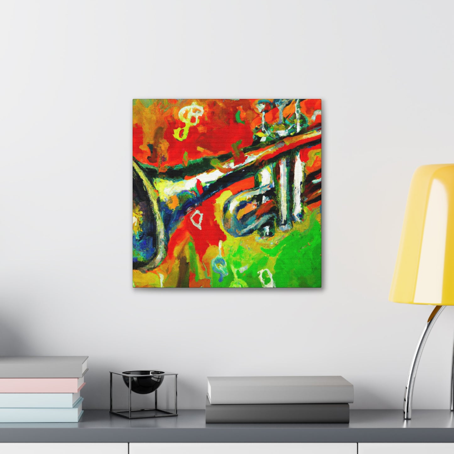 Trumpeted Radiance Bliss - Canvas