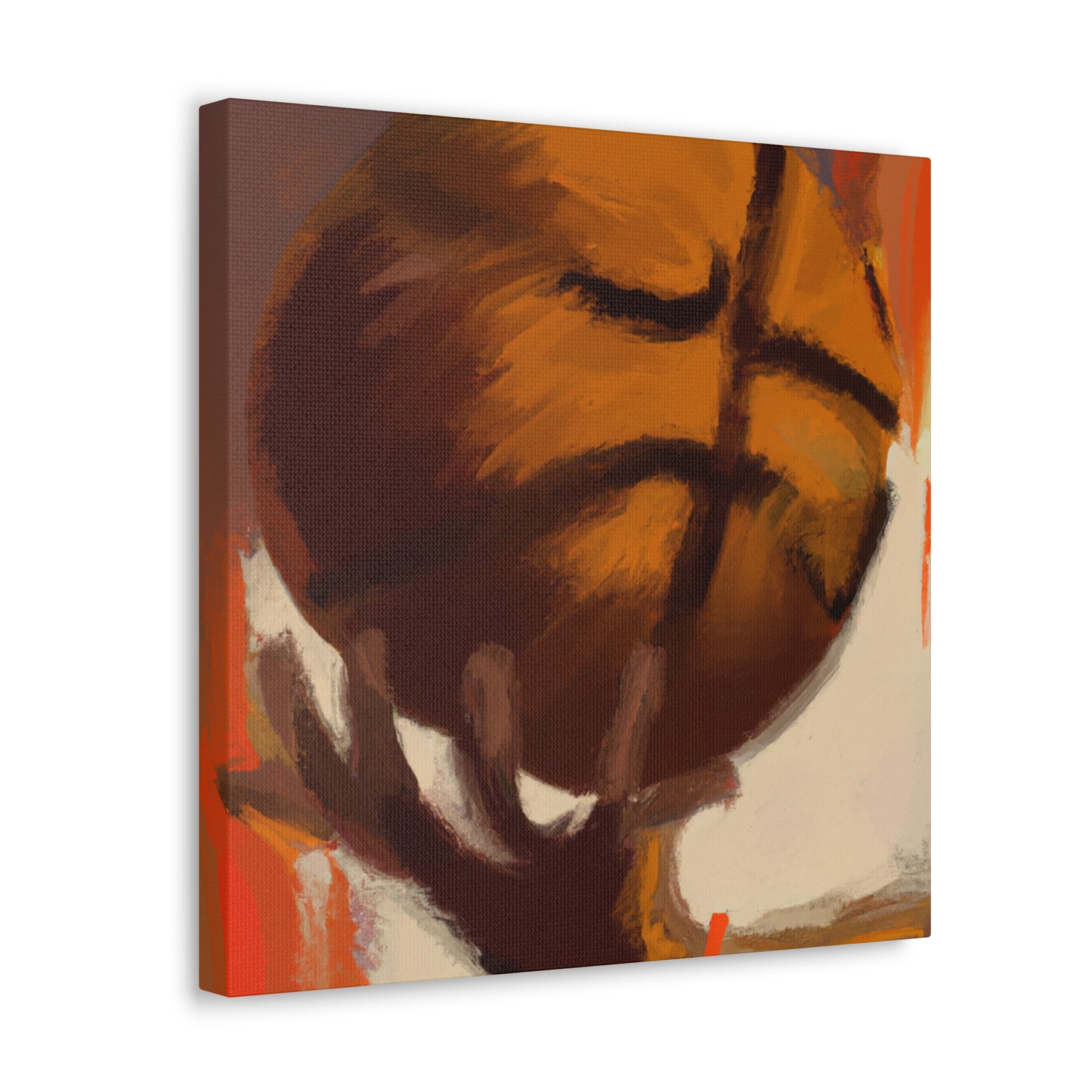 "Basketball Art Cascade". - Canvas