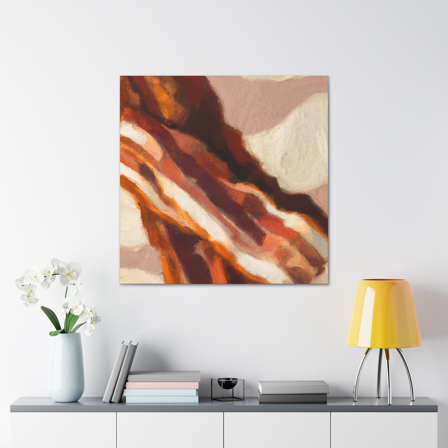 Bacon in Abstract Form - Canvas