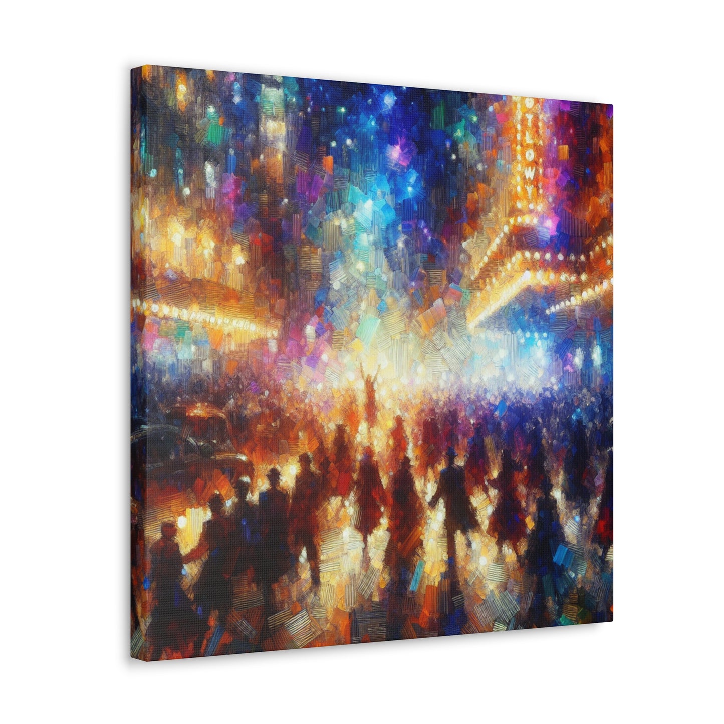 Vibrant Broadway Extravaganza - Canvas