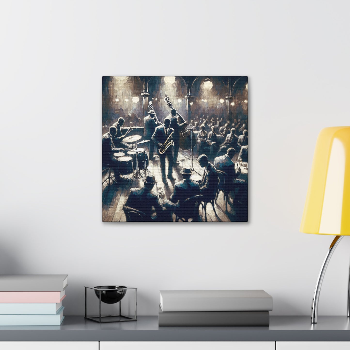 Jazz Night Revelations - Canvas