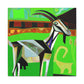 Goat of Art Deco - Canvas