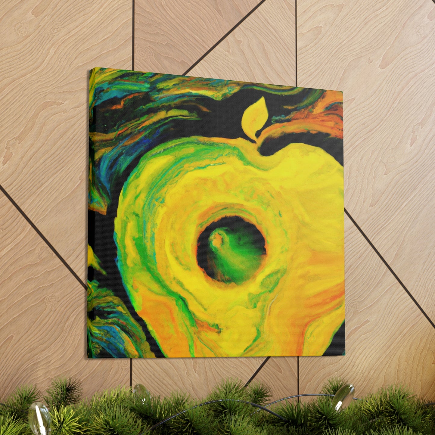 "Lemon Landscape Lushness" - Canvas