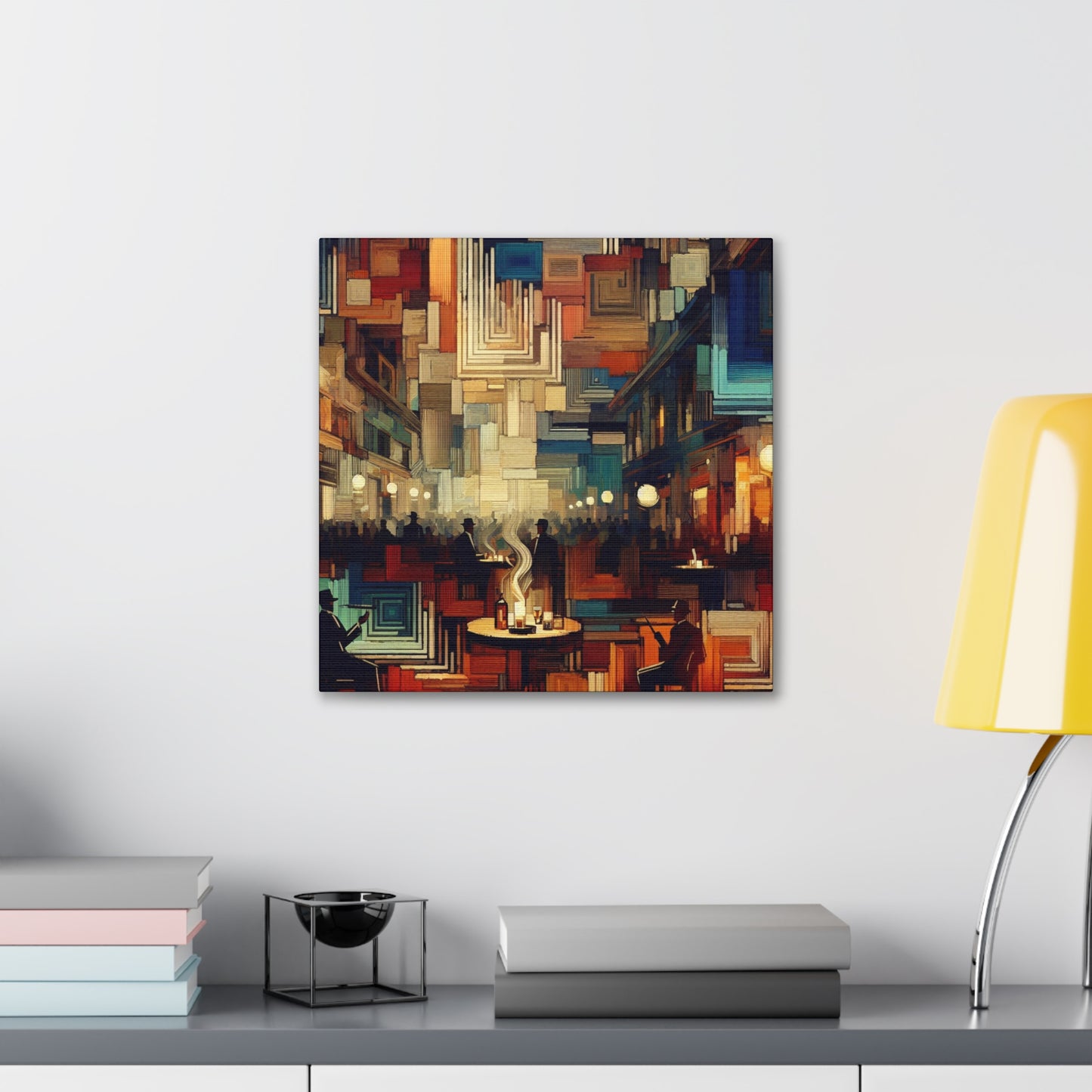 Smokey Lounge Nights - Canvas