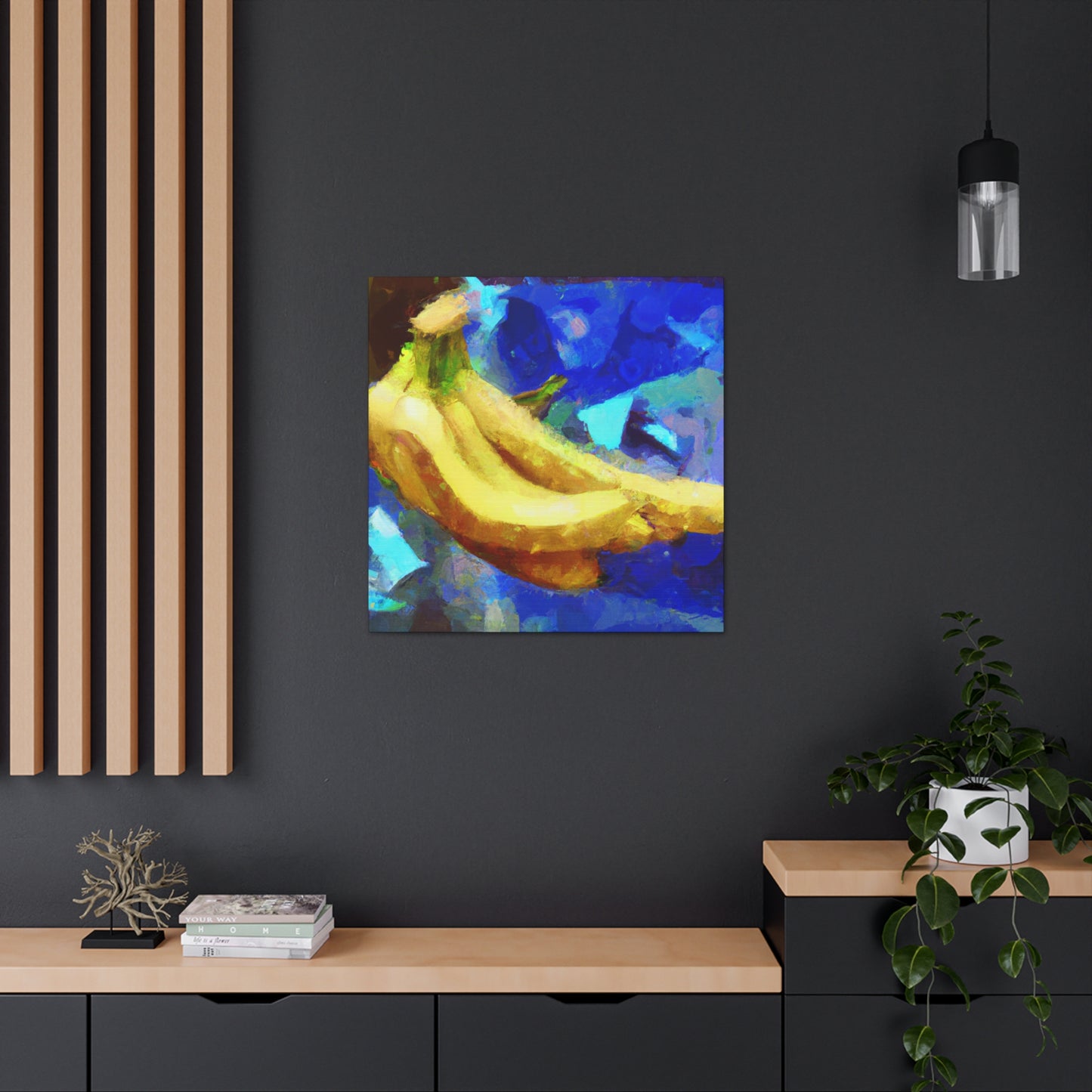 Bananas in Impressions - Canvas