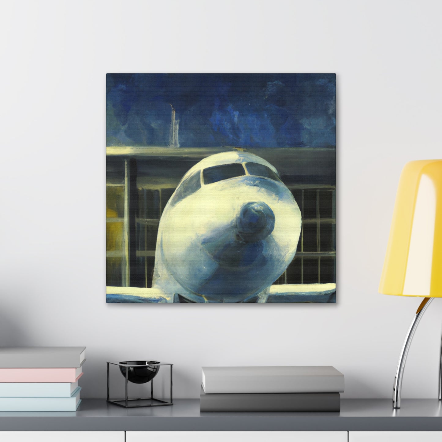 "Aeronautical Nostalgia Flight" - Canvas