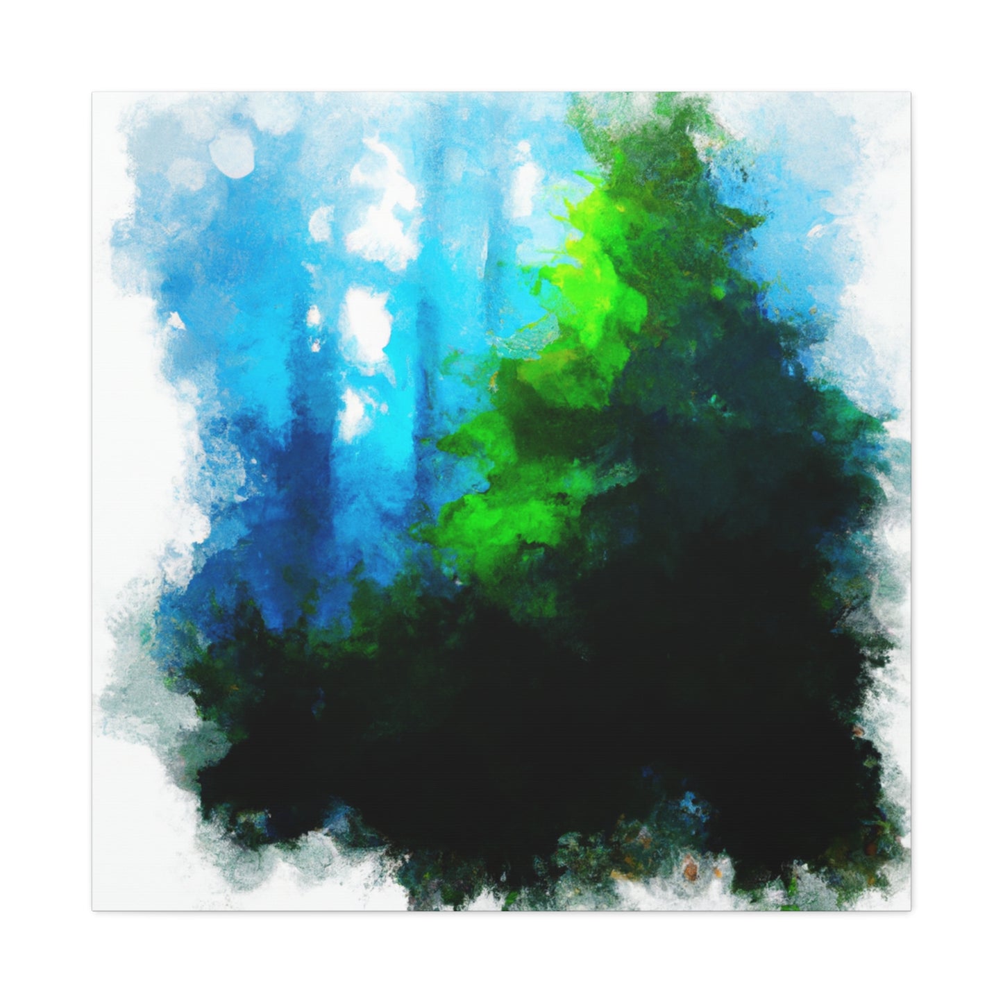 Spruce Forest Splendor - Canvas