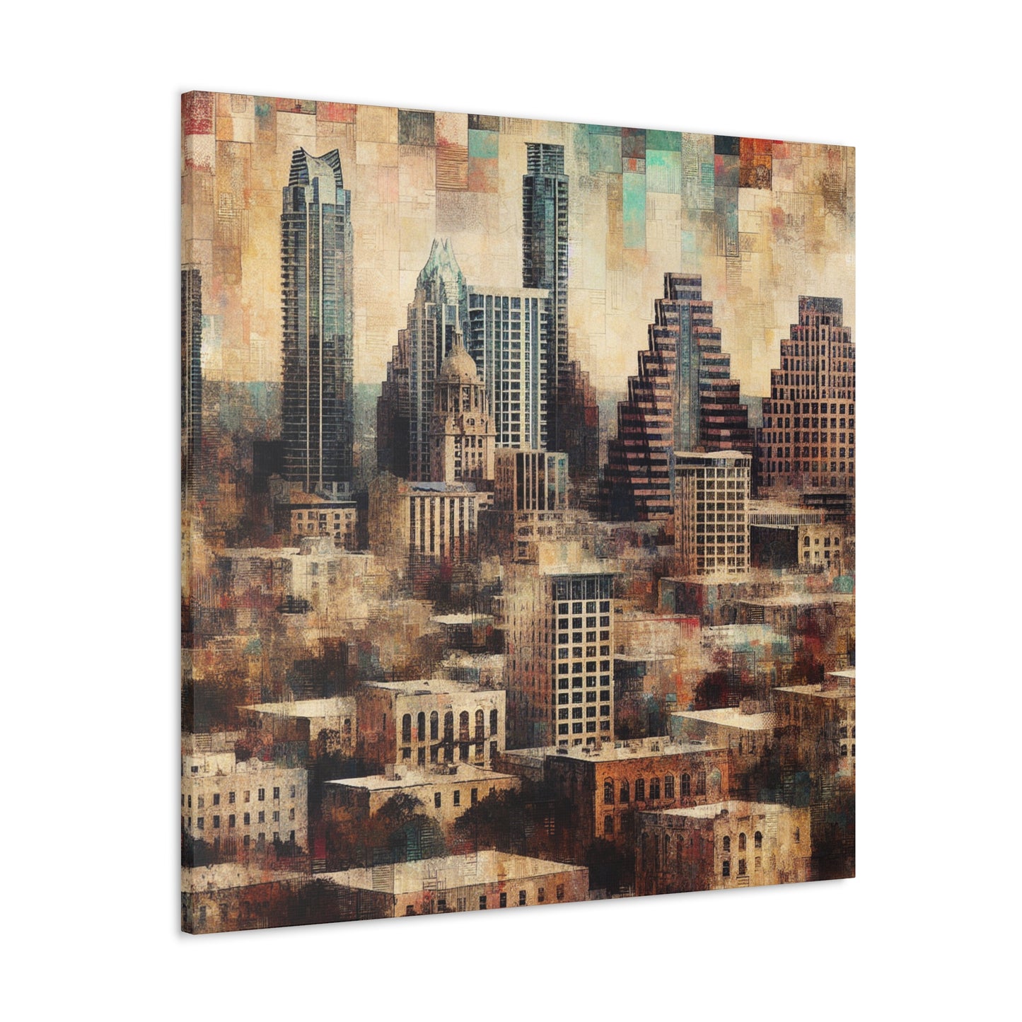 "Vibrant Austin Serenity" - Canvas