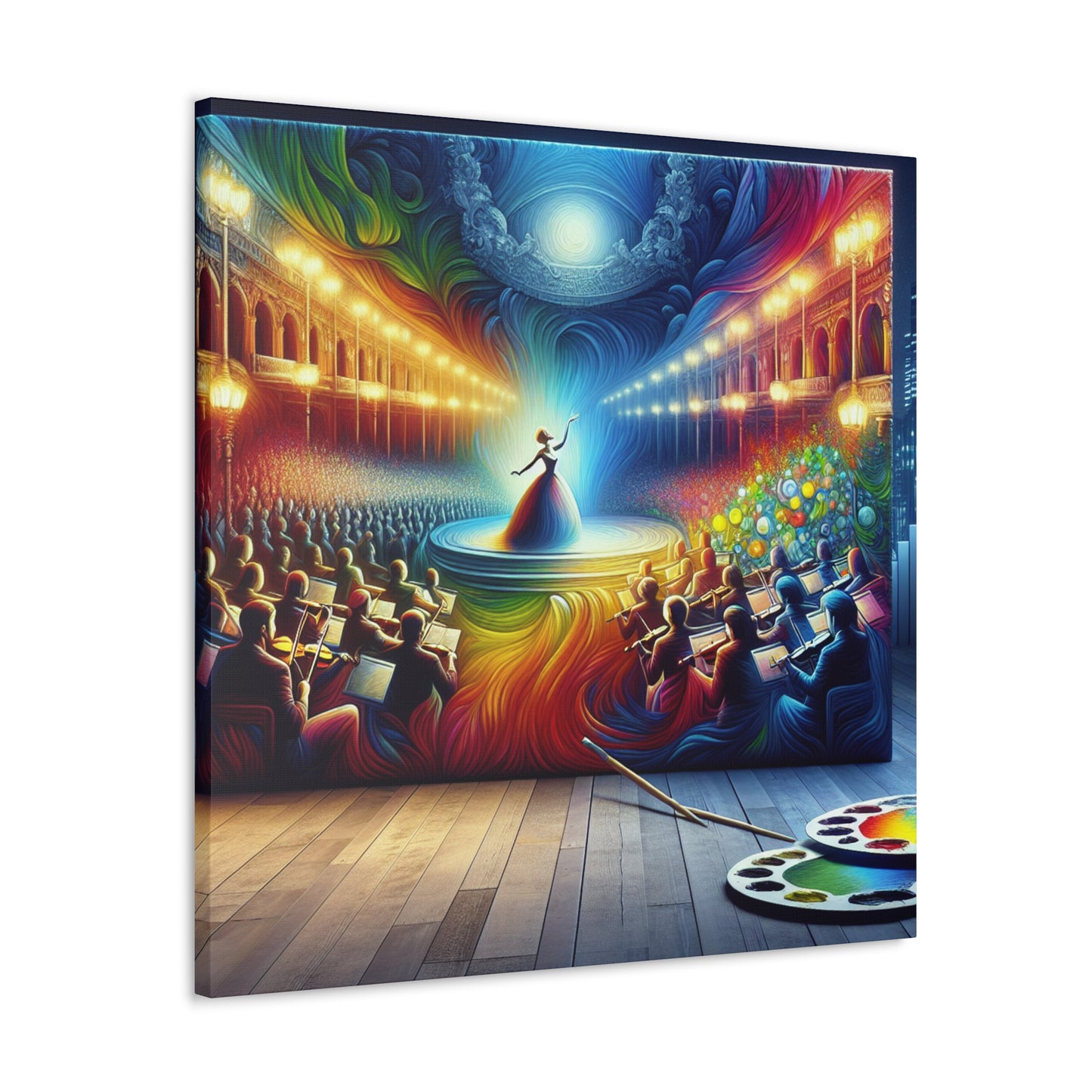 Opera Euphoria Ascends - Canvas