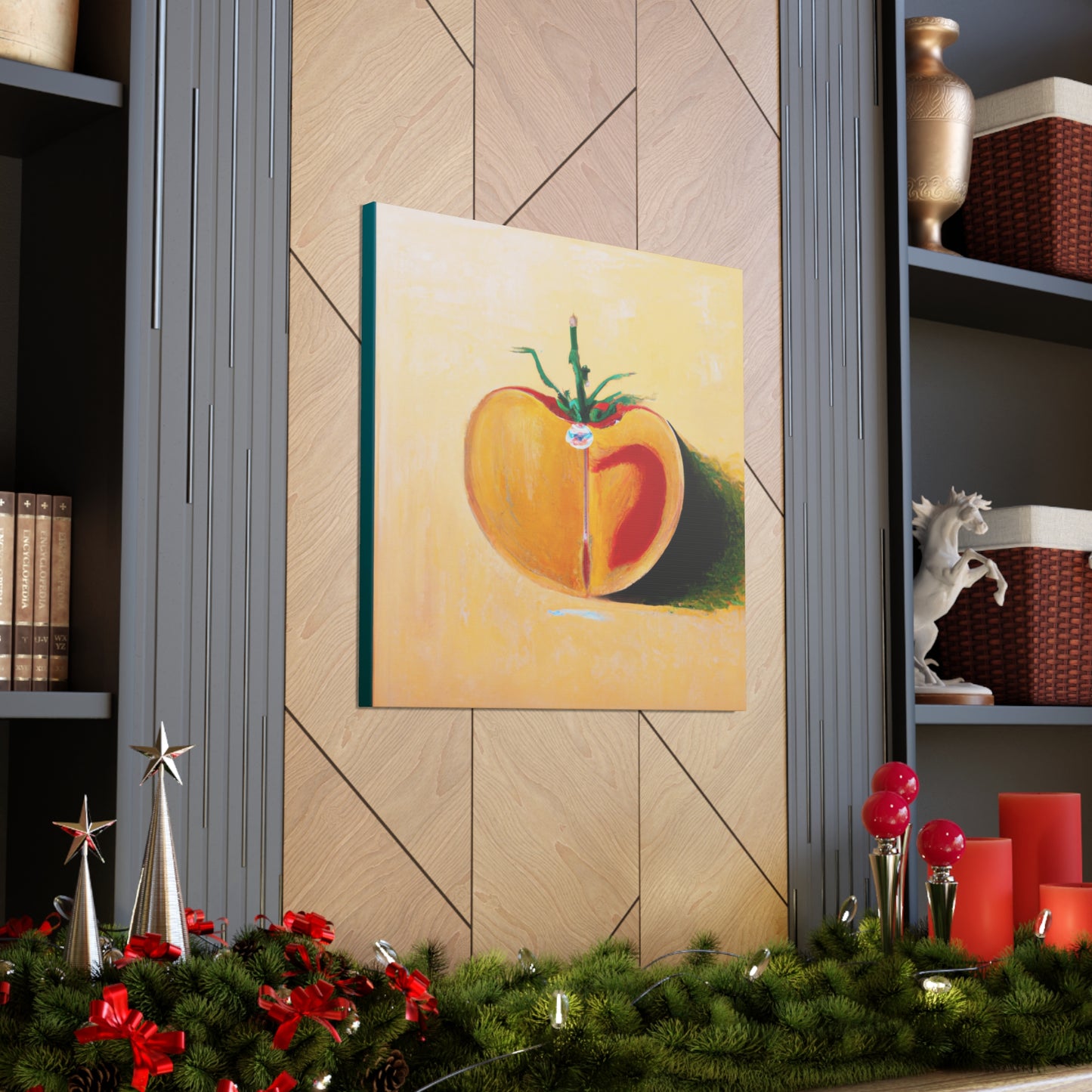 Tomato Radiant Glows - Canvas