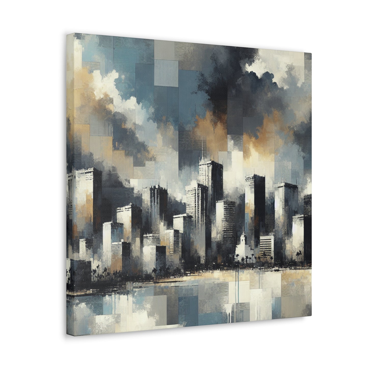 Tropical Paradise Embraced - Canvas