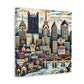 "Pittsburgh's Rustic Harmony" - Canvas