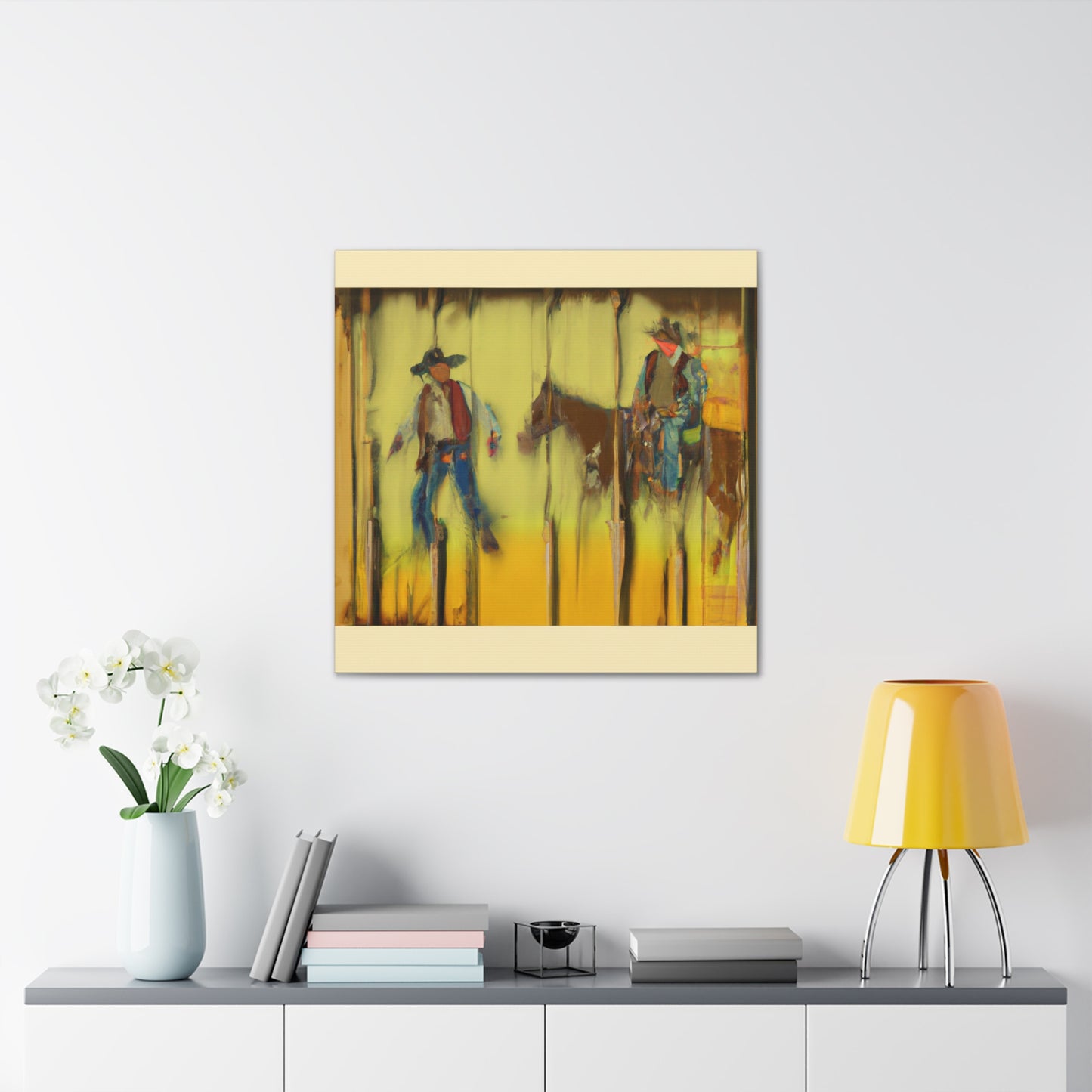 Stagecoach in Motion - Canvas