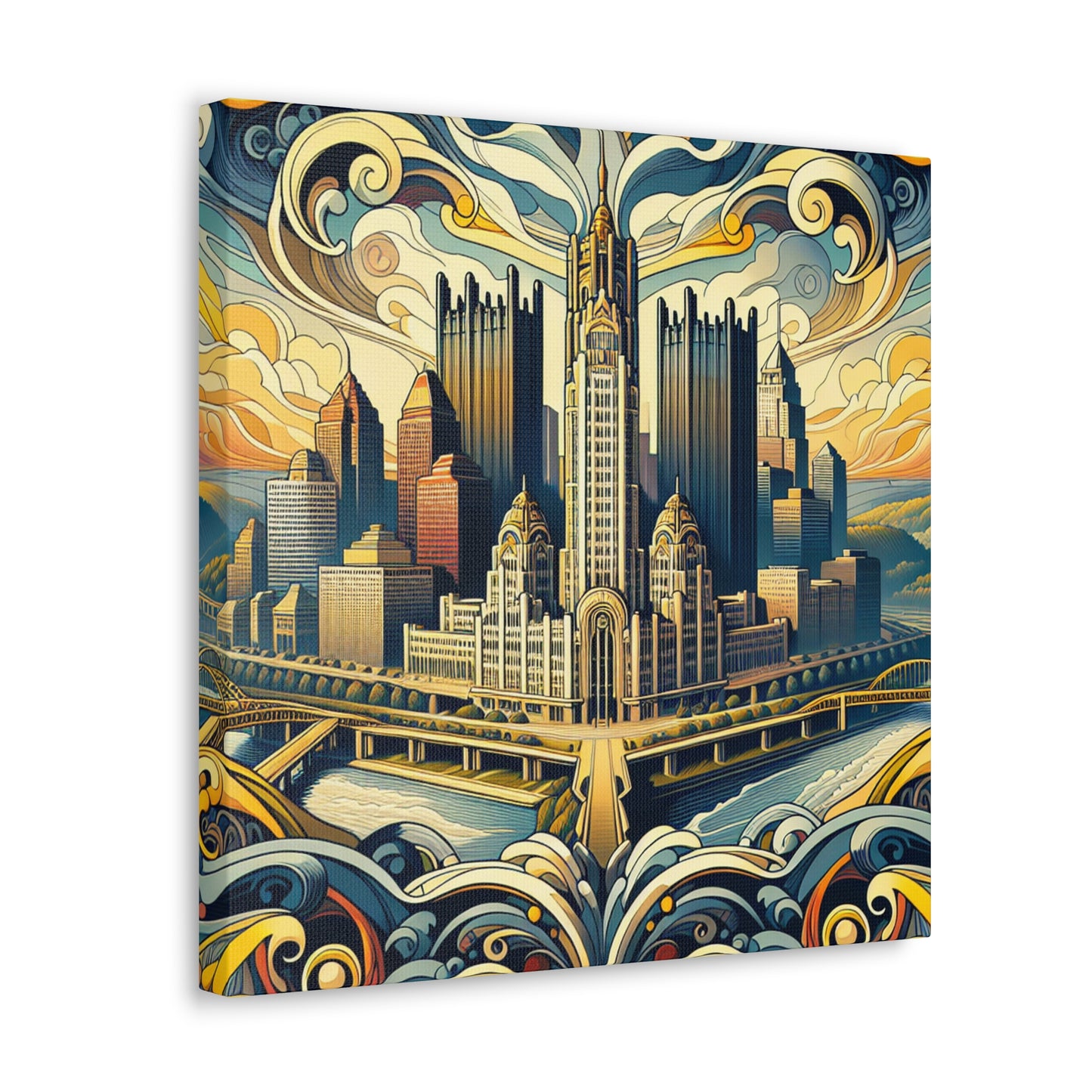 Steel City Symphony. - Canvas