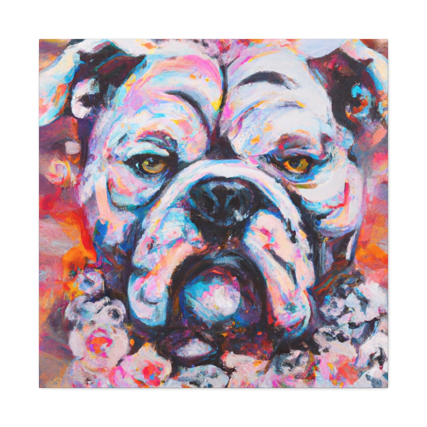 "American Bulldog Glory" - Canvas