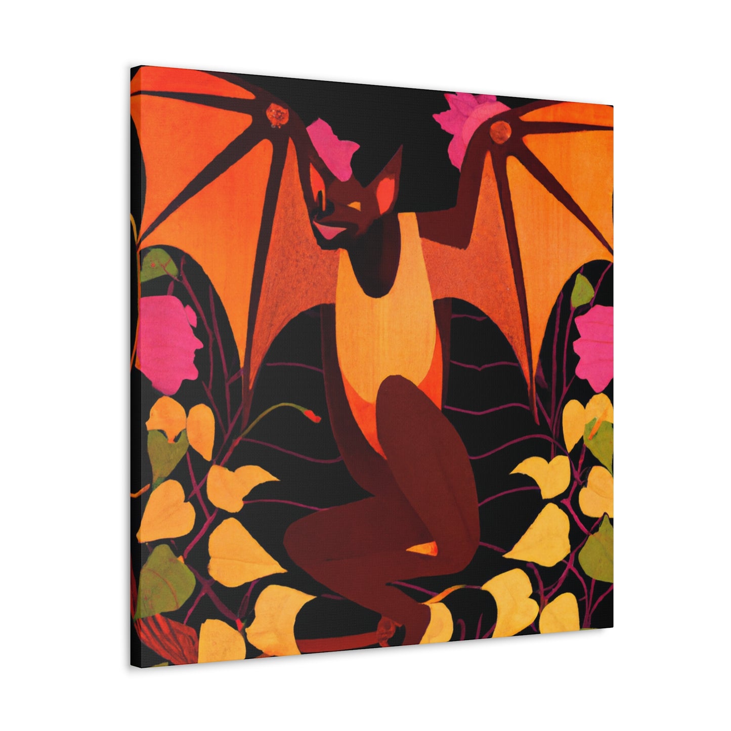 "Indian Flying Fox Flies" - Canvas