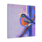 "American Robin Reflection" - Canvas