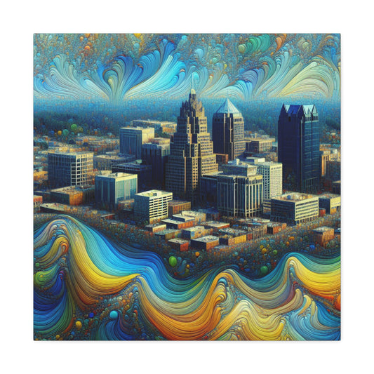 "Enchanting Vistas of Raleigh" - Canvas