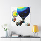 "Skyviews in Balloons" - Canvas