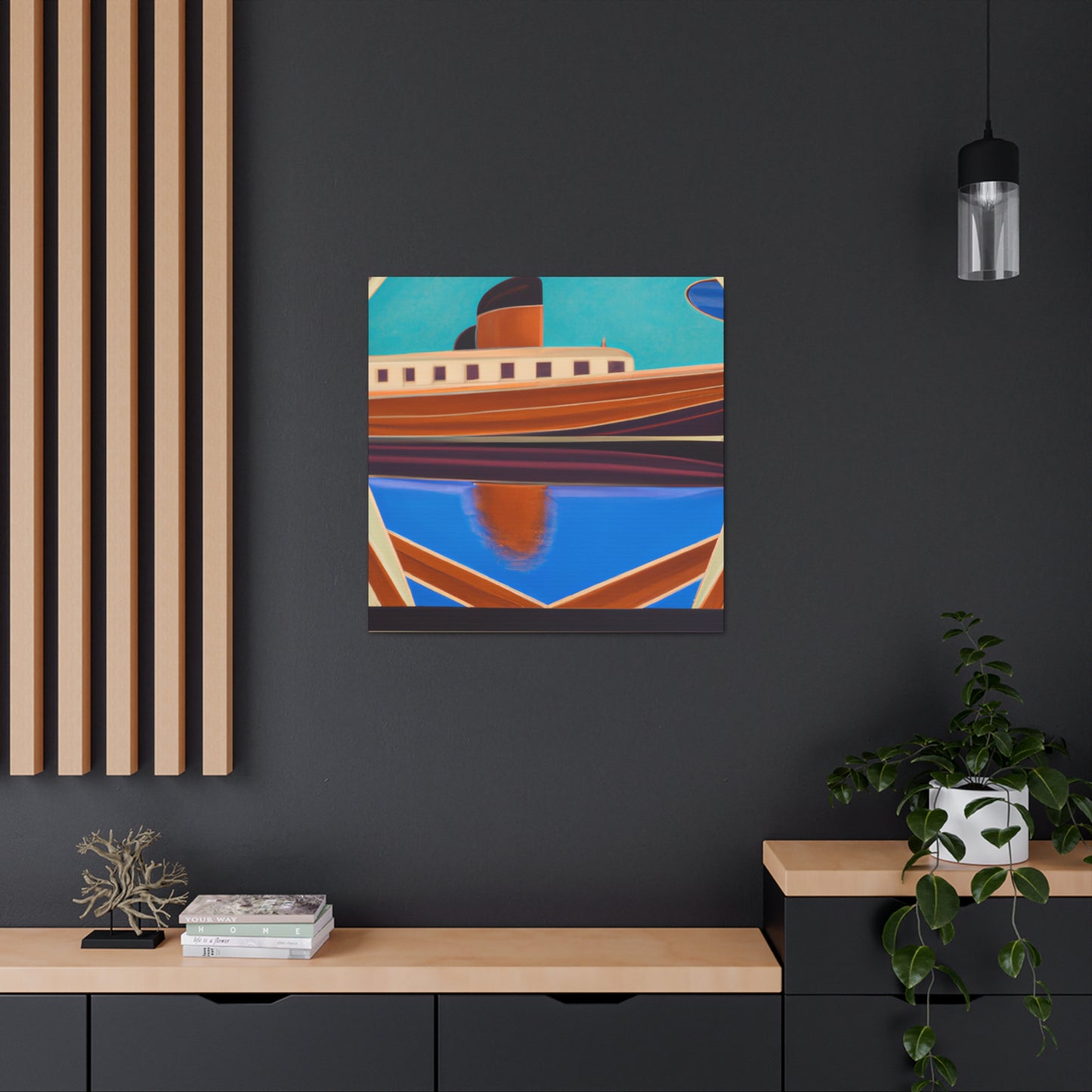 "Sunlit Sailors' Delight" - Canvas