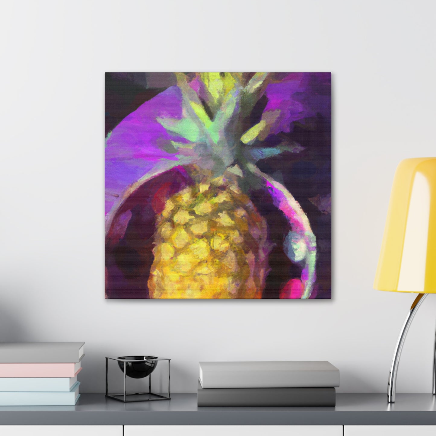 "Pineapple in Impressionism" - Canvas