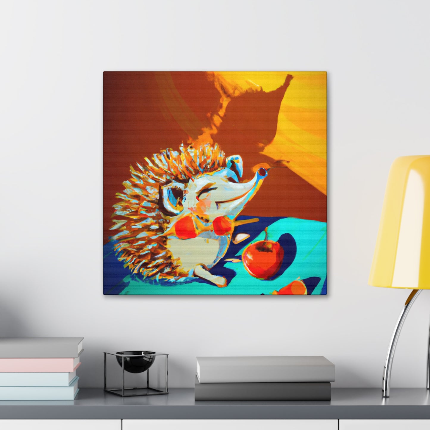 Hedgehog Dreamscape. - Canvas