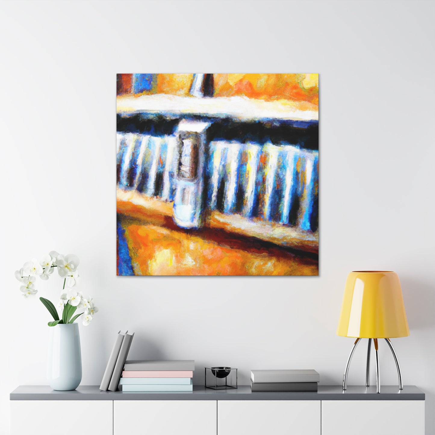 "Harmonica of Impressionism" - Canvas