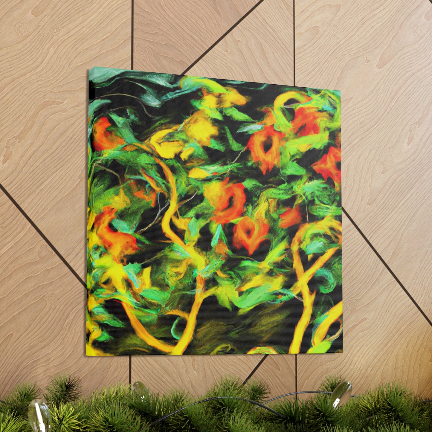 "Sunflower in Abstraction" - Canvas