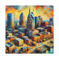 "Vibrant Melodies of Nashville" - Canvas