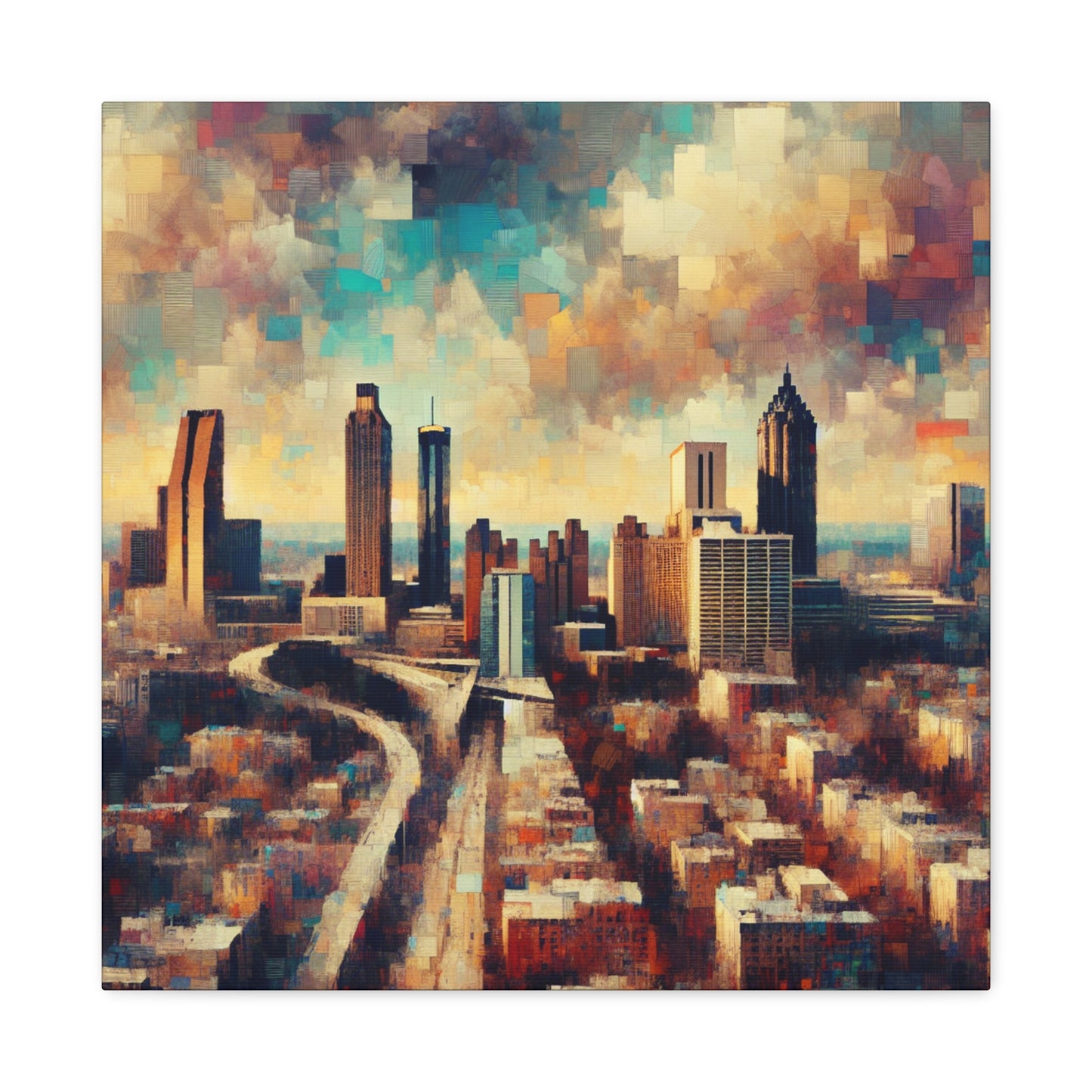 "Southern City Canvas" - Canvas