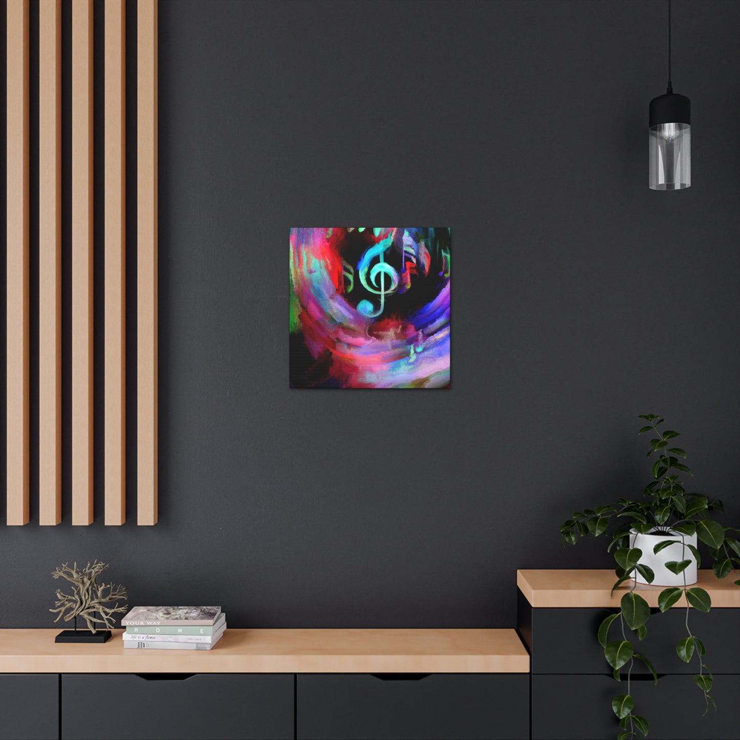 "Rhythm of the Notes" - Canvas