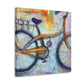 "Cycle of Freedom Wheels" - Canvas