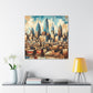 "City of Steel Horizons" - Canvas