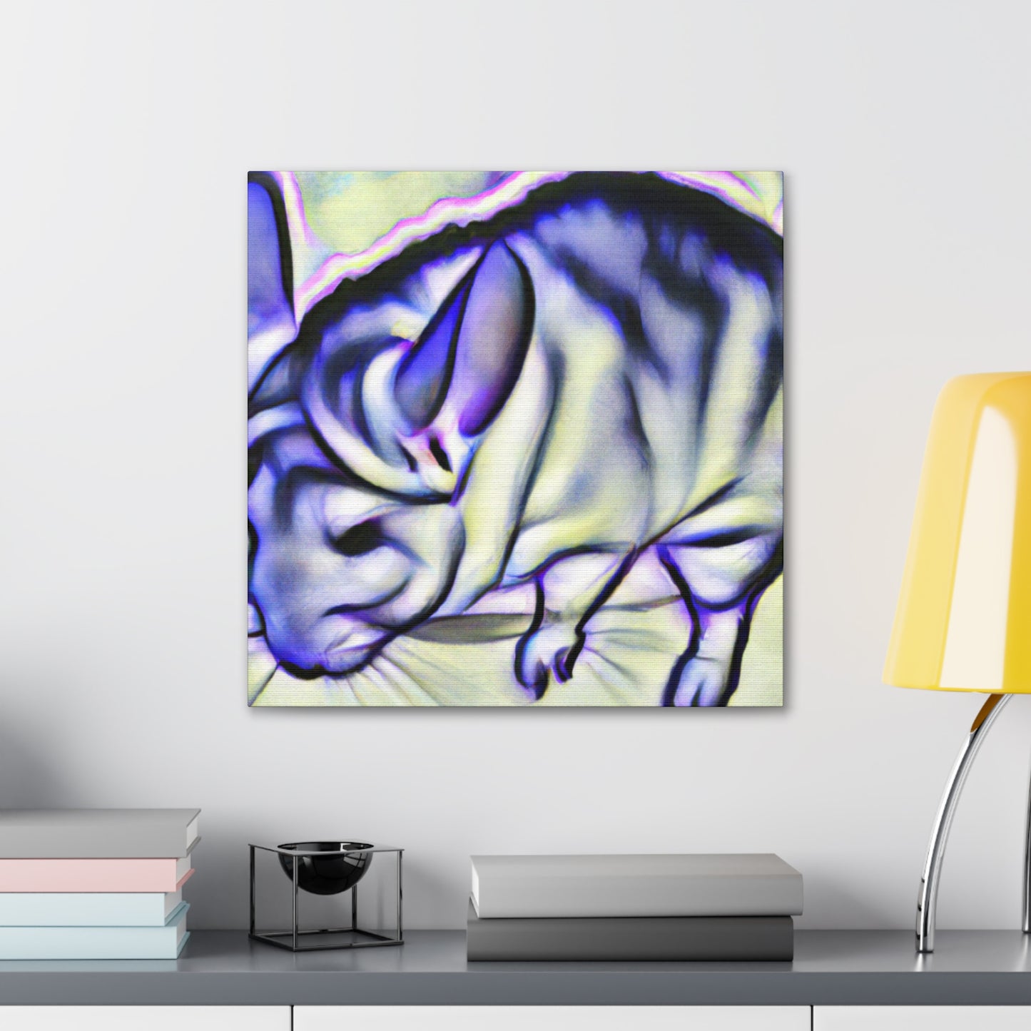 Chinchilla in Abstraction - Canvas