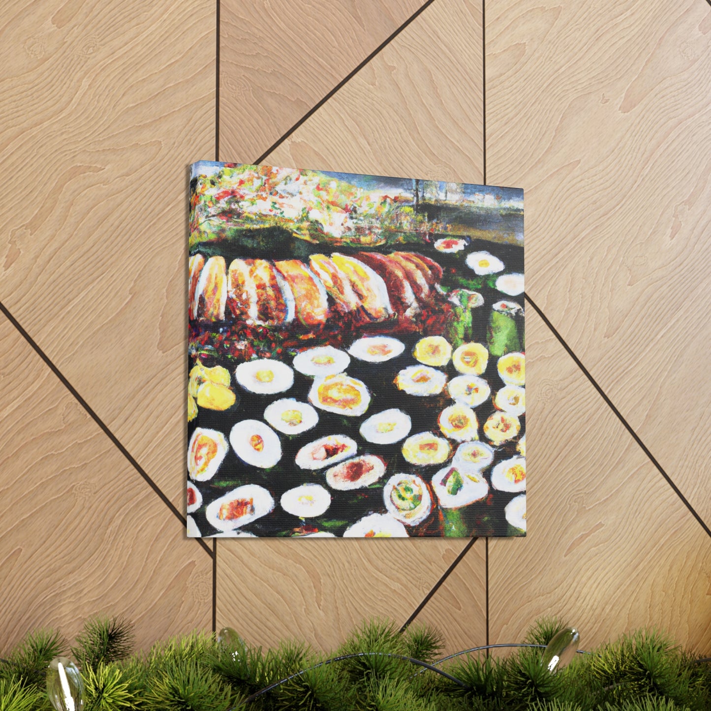 Sushi in Impressionism - Canvas