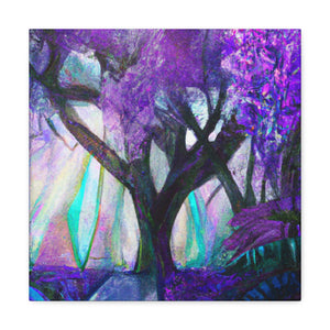 Jacaranda's Surreal Dream - Canvas